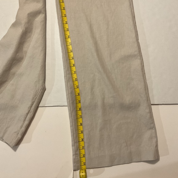 Armani Exchange Women’s Sailor Pants Wde Leg Beige - Picture 3 of 8